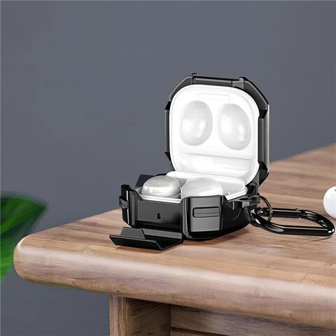 DUX DUCIS futera SECG ochronny na Samsung Galaxy Buds Live/Buds PRO/Buds2/Buds2 Pro 3 czarny