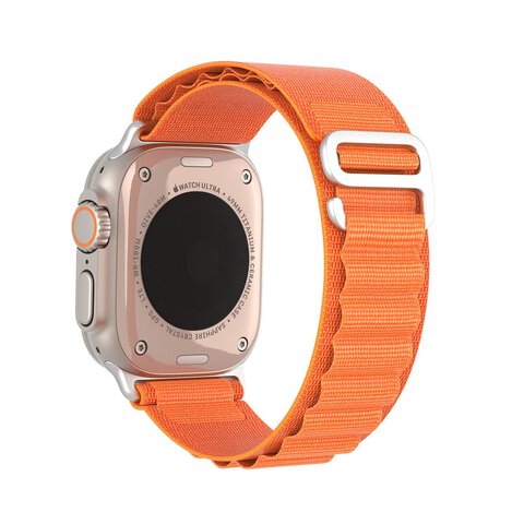 DUX DUCIS pasek GS nylonowy do Apple Watch 42 / 44 / 45 / 49 mm pomaraczowy