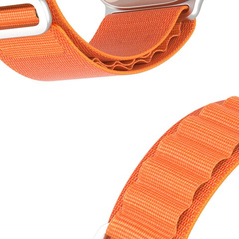 DUX DUCIS pasek GS nylonowy do Apple Watch 42 / 44 / 45 / 49 mm pomaraczowy