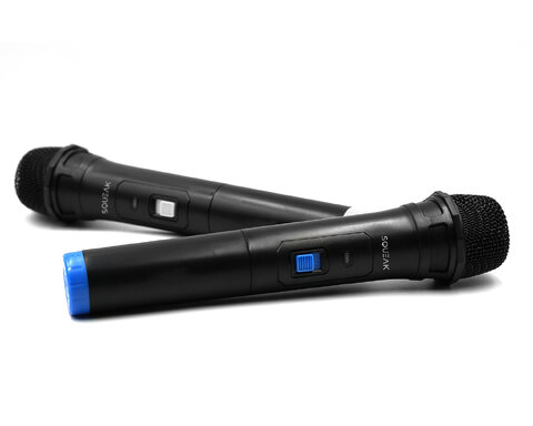 Dwa bezprzewodowe mikrofony SQUEAK VocalDuo 2,4GHz USB SQ1007