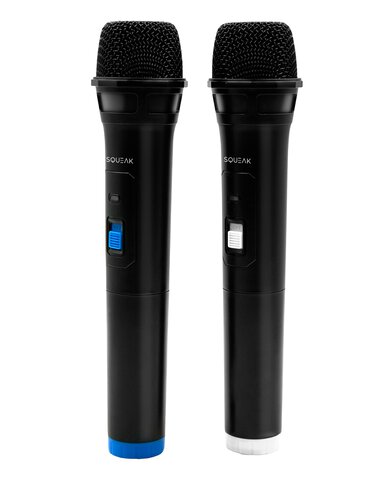 Dwa bezprzewodowe mikrofony SQUEAK VocalDuo 2,4GHz USB SQ1007