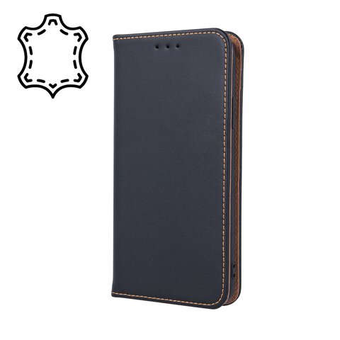 Etui skórzane Smart Pro do iPhone 15 6,1" czarne