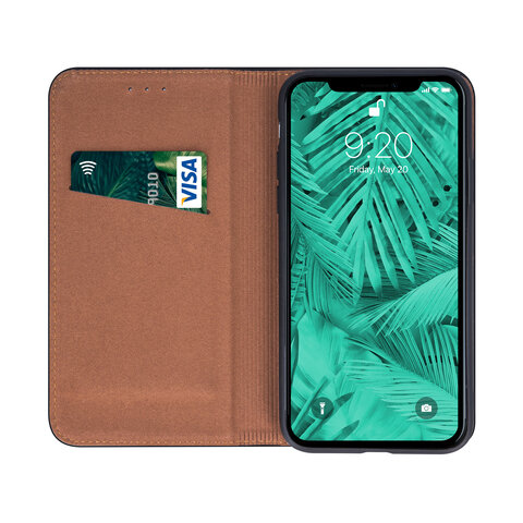 Etui skórzane Smart Pro do Samsung Galaxy A36 5G / A56 5G czarne