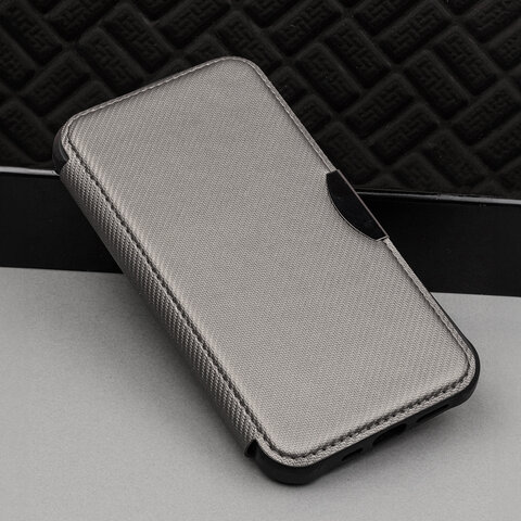 Etui Smart Carbon do Samsung Galaxy A26 5G srebrne