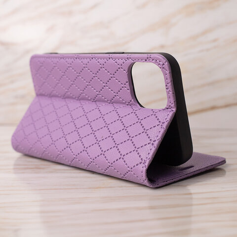 Etui Smart Caro do Motorola Moto G24 / G04 fioletowe