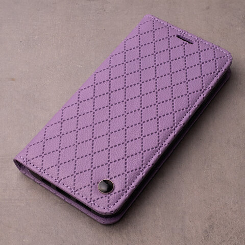 Etui Smart Caro do Motorola Moto G24 / G04 fioletowe