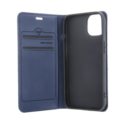 Etui Smart Caro do Samsung Galaxy A20e (SM-A202F) granatowe