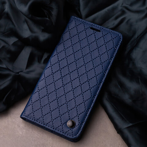 Etui Smart Caro do Samsung Galaxy A20e (SM-A202F) granatowe