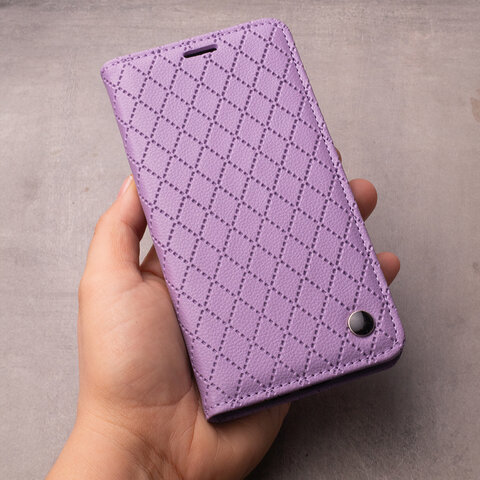 Etui Smart Caro do Samsung Galaxy A36 5G fioletowe