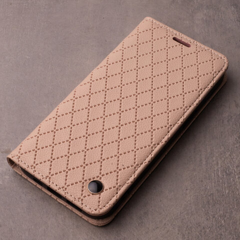Etui Smart Caro do Xiaomi Redmi 13C 4G / 13C 5G beżowe