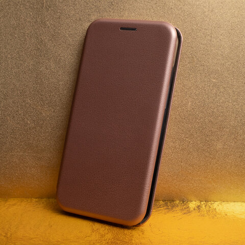 Etui Smart Diva do Motorola Moto G54 5G burgundowe
