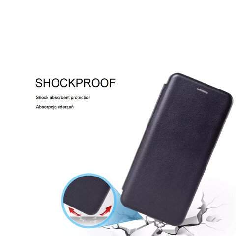 Etui Smart Diva do Samsung Galaxy A14 4G / A14 5G granatowe