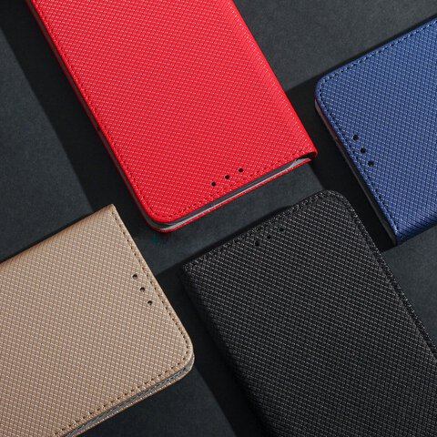 Etui Smart Magnet do Samsung Galaxy A15 4G / A15 5G granatowe
