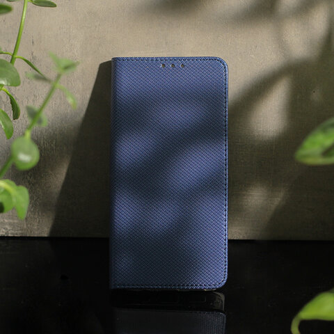 Etui Smart Magnet do Samsung Galaxy A15 4G / A15 5G granatowe