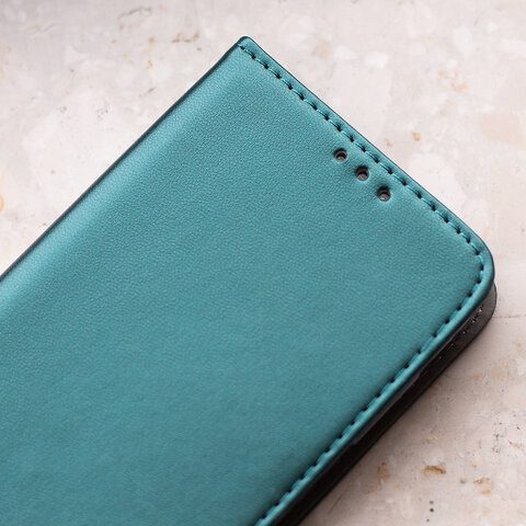 Etui Smart Magnetic do iPhone 14 6,1" ciemnozielone