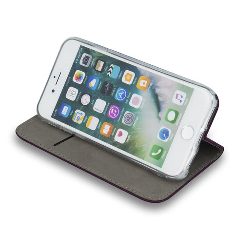 Etui Smart Magnetic do Samsung Galaxy A34 5G burgundowe