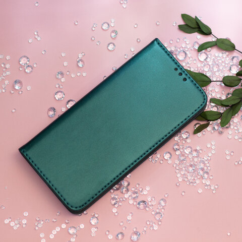 Etui Smart Magnetic do Xiaomi Redmi A1 / Redmi A2 ciemnozielone