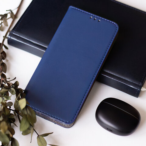 Etui Smart Magnetic do Xiaomi Redmi A1 / Redmi A2 granatowe