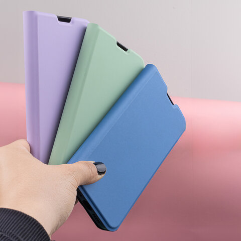 Etui Smart Soft do Motorola Moto E22/ E22i jasnofioletowe