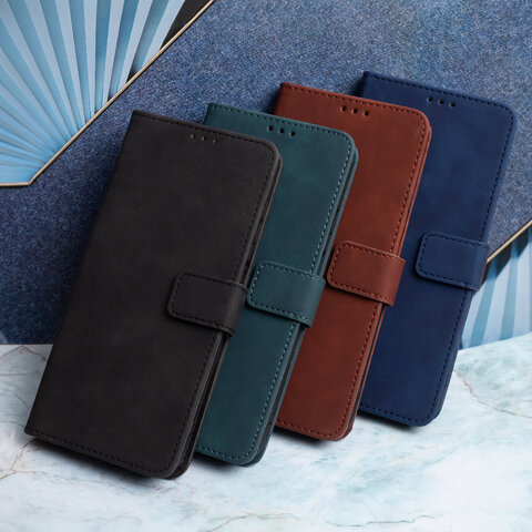 Etui Smart Velvet do Samsung Galaxy A15 4G / A15 5G brązowe