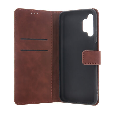 Etui Smart Velvet do Samsung Galaxy A15 4G / A15 5G brązowe