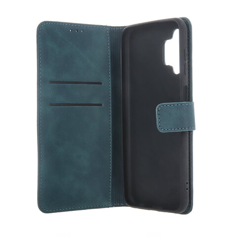 Etui Smart Velvet do Samsung Galaxy A15 4G / A15 5G ciemnozielone