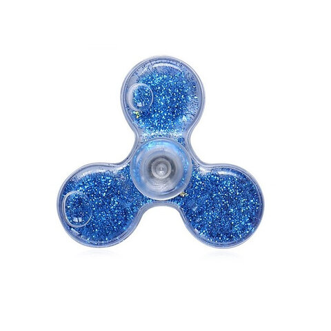 Fidget Spinner Glitter Niebieski - PROMOCJA