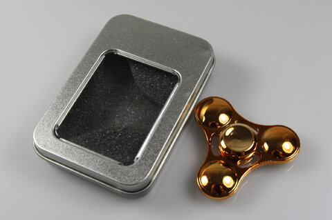 Fidget Spinner Minele Metal BallsDesign Gold