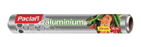 Folia aluminiowa Paclan 18m moletowana