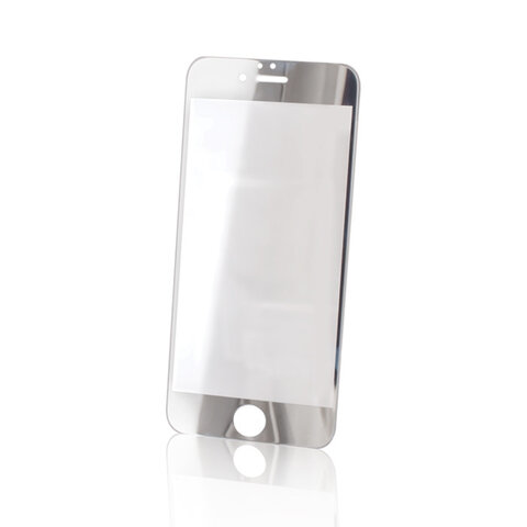 Folia ochronna Tempered Glass ze szkła hartowanego do iPhone 5 srebrna