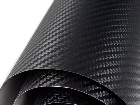 Folia rolka carbon 3D czarna 1,27x28m
