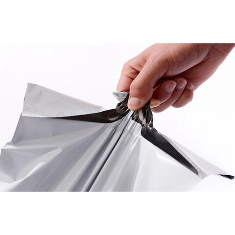 Foliopaki kurierskie z rączką 400 x 500 mm + 70 mm rączka RC091 50 szt białe