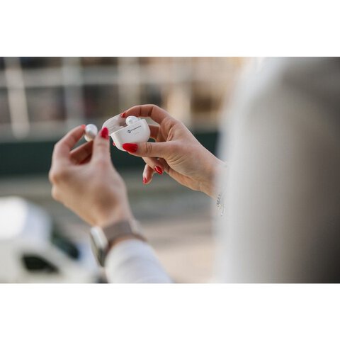 FORCELL F-AUDIO suchawki bezprzewodowe / bluetooth stereo TWS CLEAR Sound biae FORCELL F-AUDIO suchawki bezprzewodowe / bluetooth stereo TWS CLEAR Sound biae