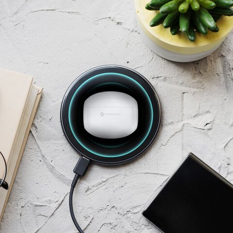 FORCELL F-AUDIO suchawki bezprzewodowe / bluetooth stereo TWS CLEAR Sound biae FORCELL F-AUDIO suchawki bezprzewodowe / bluetooth stereo TWS CLEAR Sound biae