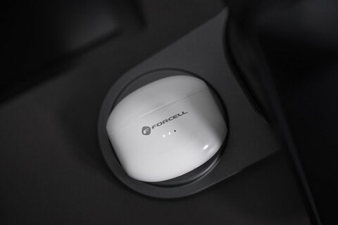 FORCELL F-AUDIO suchawki bezprzewodowe / bluetooth stereo TWS CLEAR Sound biae FORCELL F-AUDIO suchawki bezprzewodowe / bluetooth stereo TWS CLEAR Sound biae