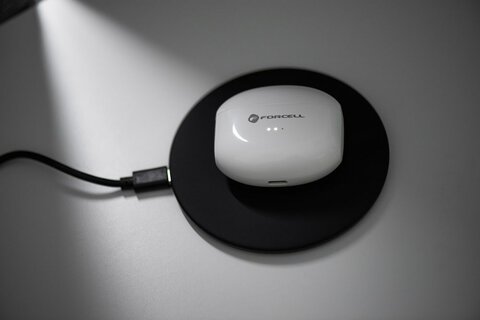 FORCELL F-AUDIO suchawki bezprzewodowe / bluetooth stereo TWS CLEAR Sound biae FORCELL F-AUDIO suchawki bezprzewodowe / bluetooth stereo TWS CLEAR Sound biae