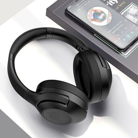 FORCELL F-AUDIO suchawki bezprzewodowe nagowne ANC Sonic Aura czarne