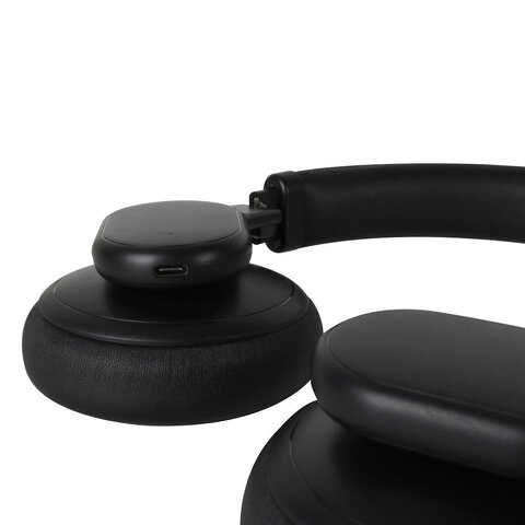 FORCELL F-AUDIO suchawki bezprzewodowe nagowne ANC Touch Beat czarne