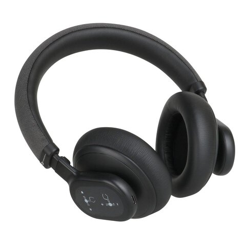 FORCELL F-AUDIO suchawki bezprzewodowe nagowne ANC Touch Beat czarne