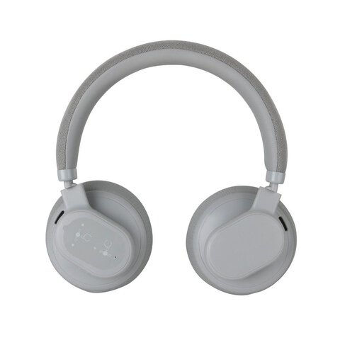 FORCELL F-AUDIO suchawki bezprzewodowe nagowne ANC Touch Beat szare