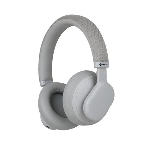 FORCELL F-AUDIO suchawki bezprzewodowe nagowne ANC Touch Beat szare