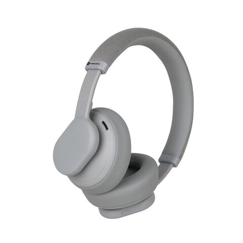 FORCELL F-AUDIO suchawki bezprzewodowe nagowne ANC Touch Beat szare