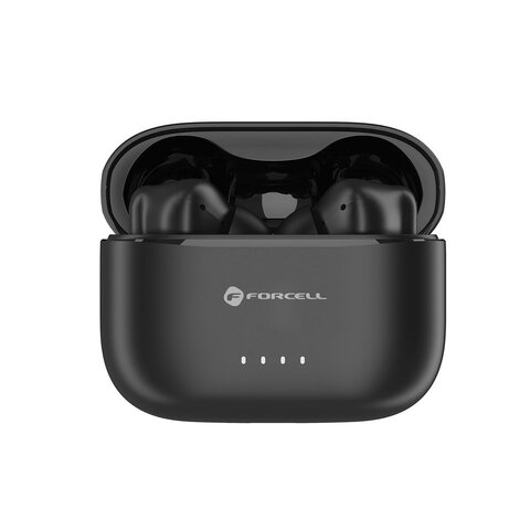 FORCELL F-AUDIO Super Clear Calls słuchawki bezprzewodowe bluetooth TWS ANC + ENC + DONGLE czarne