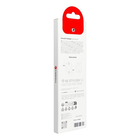 FORCELL F-DESIGN FA01 pasek do APPLE Watch 42 / 44 / 45 / 49 mm zielony