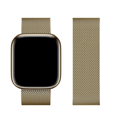 FORCELL F-DESIGN FA03 pasek / opaska do Apple Watch 38/40/41mm zota