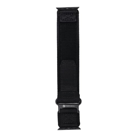FORCELL F-DESIGN FA05 pasek nylonowy do APPLE Watch 38 / 40 / 41 mm czarny
