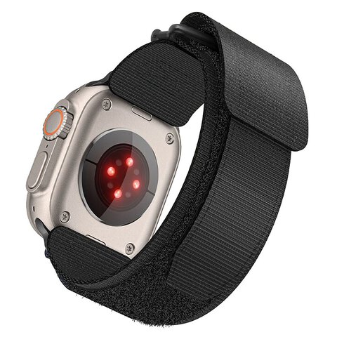 FORCELL F-DESIGN FA05 pasek nylonowy do APPLE Watch 38 / 40 / 41 mm czarny