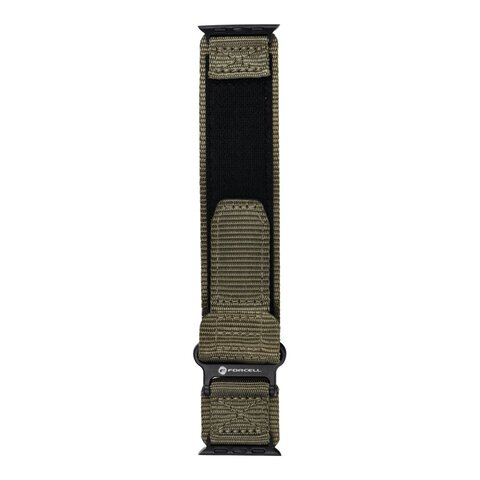 FORCELL F-DESIGN FA05 pasek nylonowy do APPLE Watch 38 / 40 / 41 mm zielony