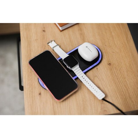 FORCELL F-DESIGN FA12 pasek / opaska do Apple Watch 38/40/41mm biaa