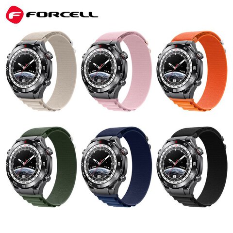 FORCELL F-DESIGN FS05 pasek do SAMSUNG Watch 22 mm granatowy